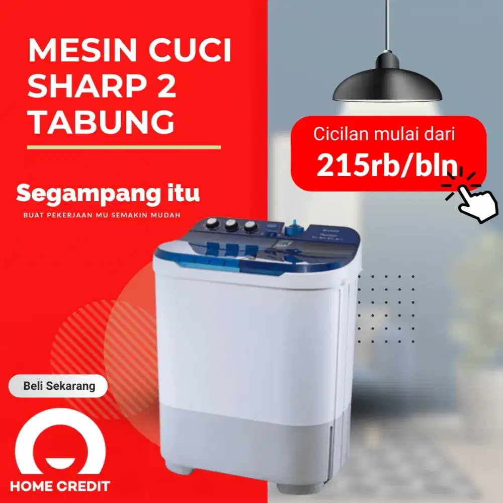 MESIN CUCI 2 TABUNG SHARP