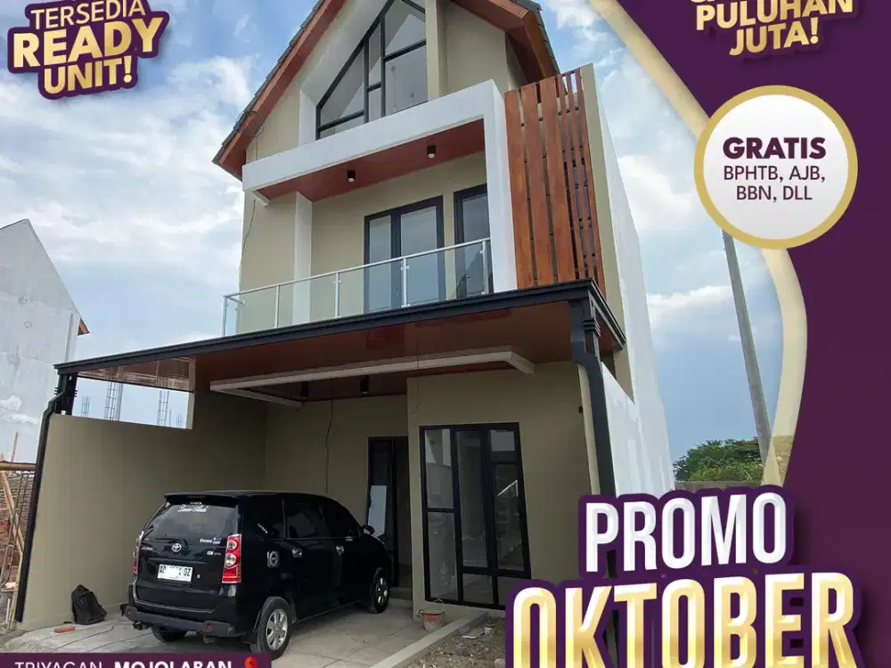 Smart Home Lokasi Strategis di Solo Timur