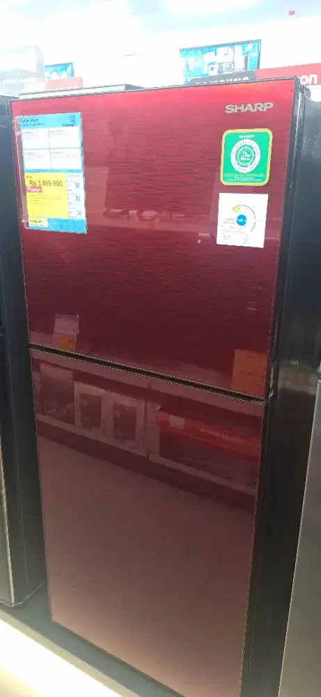 Sharp kulkas 2 pintu