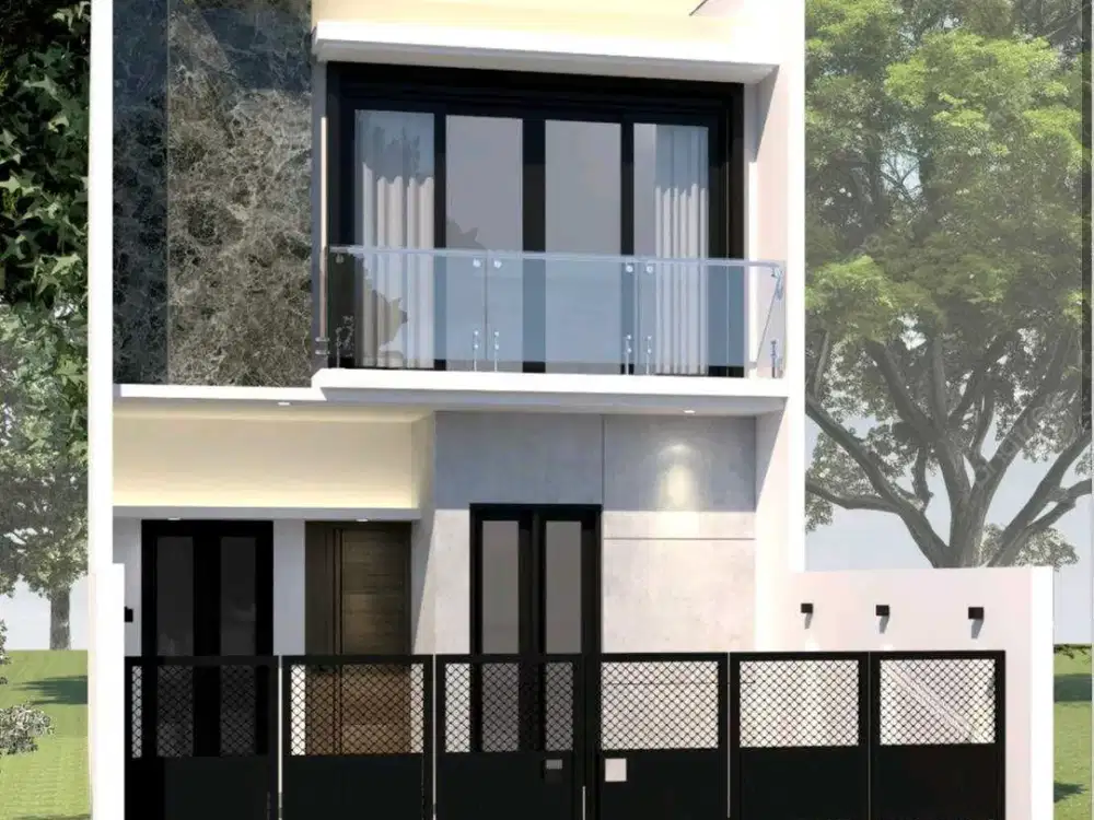 Rumah Baru Gress Darmo Indah Timur Surabaya Siap Huni Nyaman SIU.A151