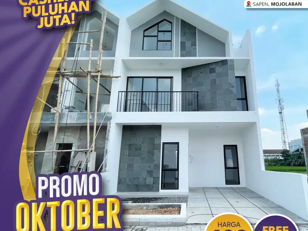 Gratis Biaya Pajak ! Hunian Modern Dekat UT Solo