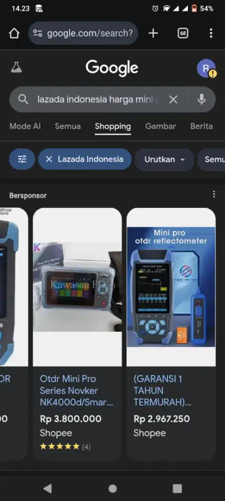 Alat deteksi jaringan
