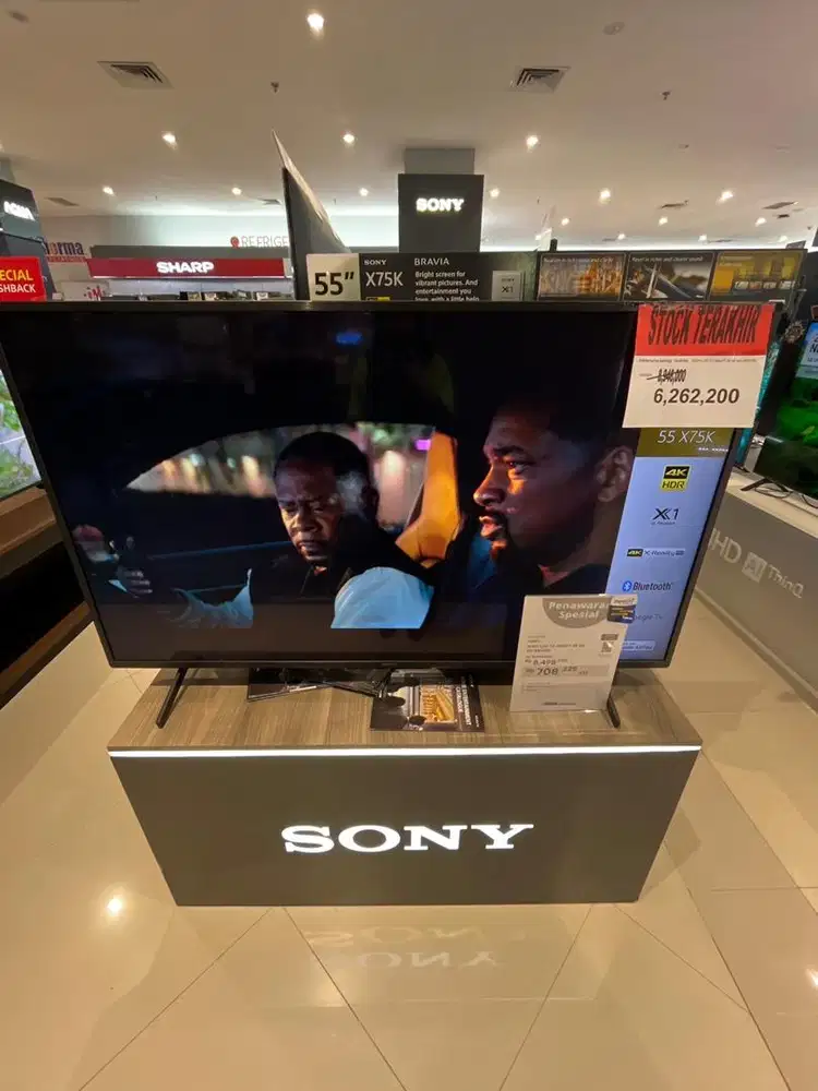 SONY LED TV SMART 4K 55 INCH