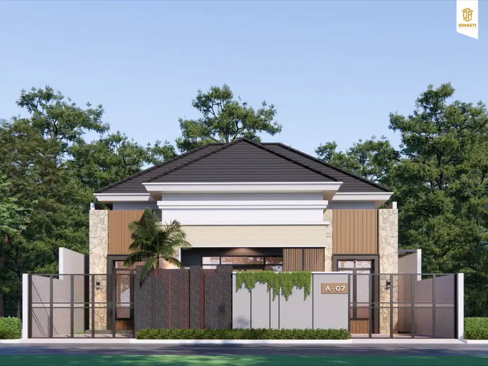 Dijual rumah baru progress sudah mau jadi mewah harga murah
