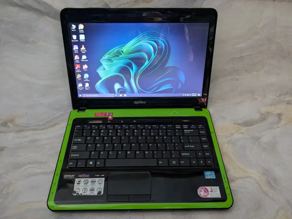 Laptop Axioo HNM Core I3 Ram 4 Normalan Tinggal Pake Aja