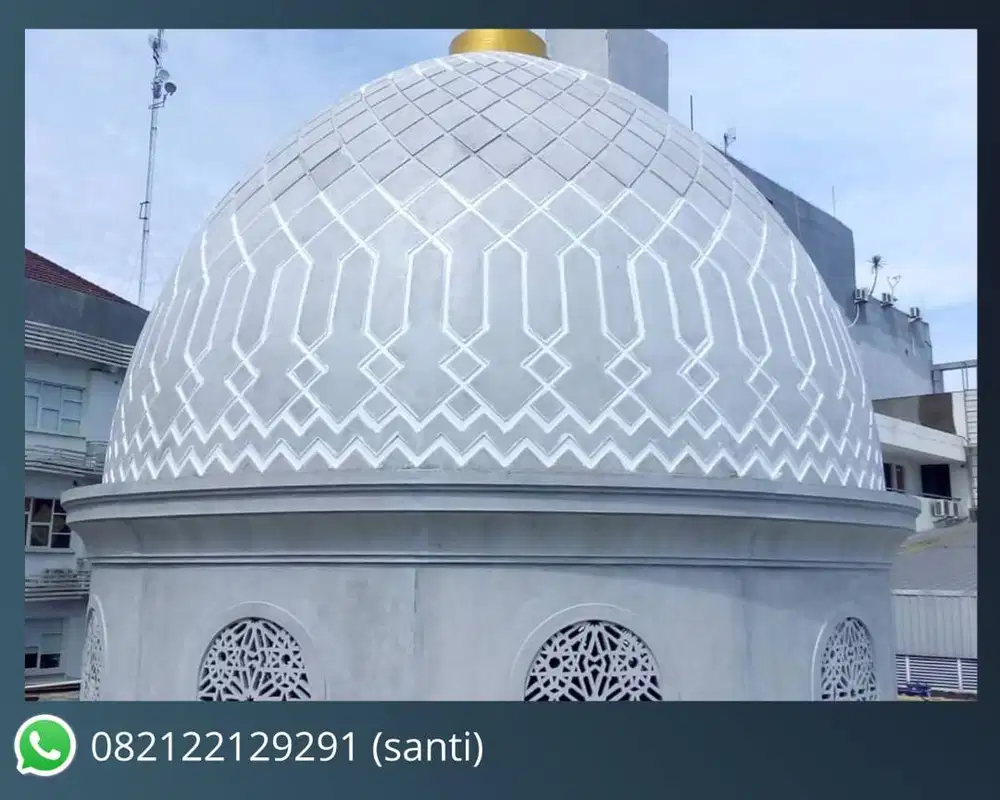 Kubah GRC Cepat Produksi