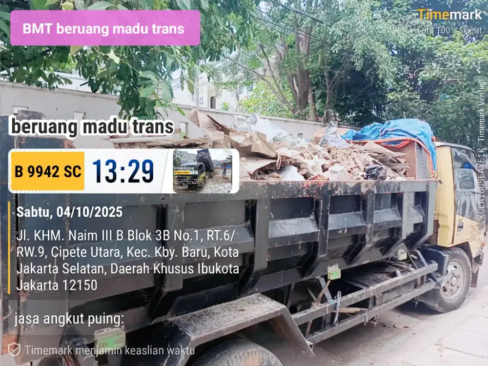 Jasa angkut puing pengurugan bongkar