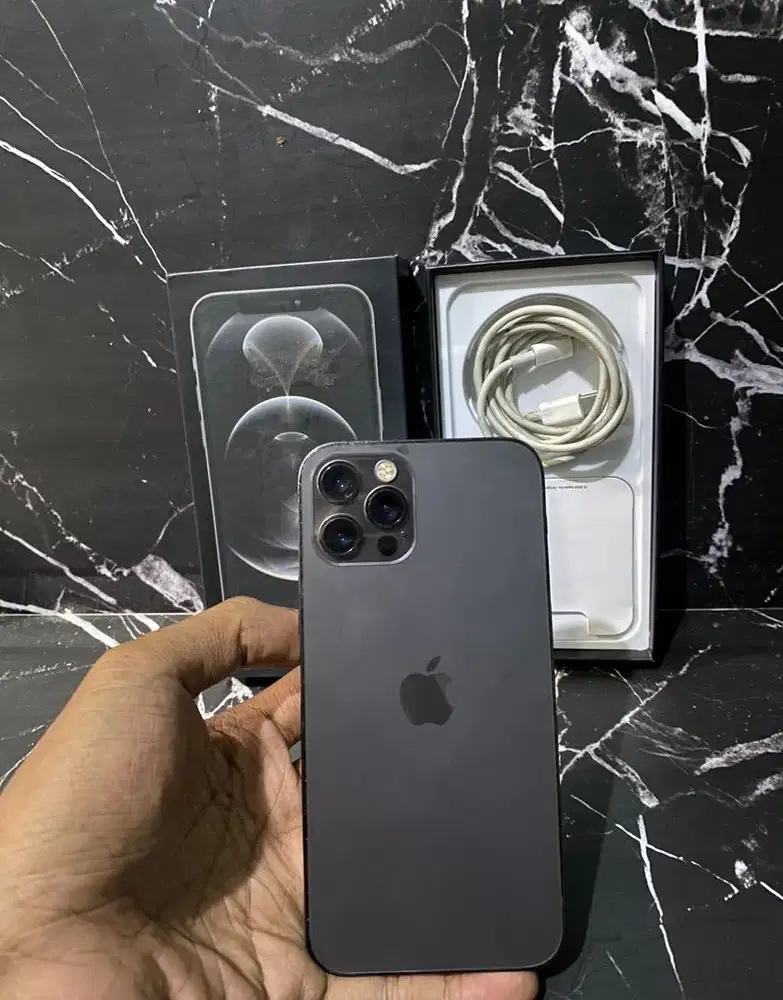 Iphone 12 PRO BEACUKAI 512gb Badak sinyal permanen terdaftar