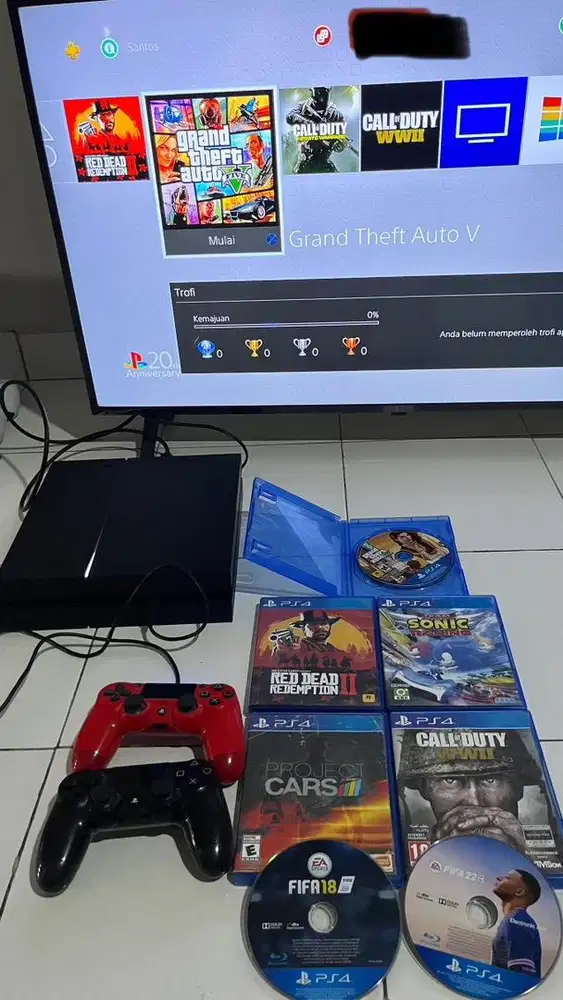 Ps4 fat cuh 1200 ex jepang
