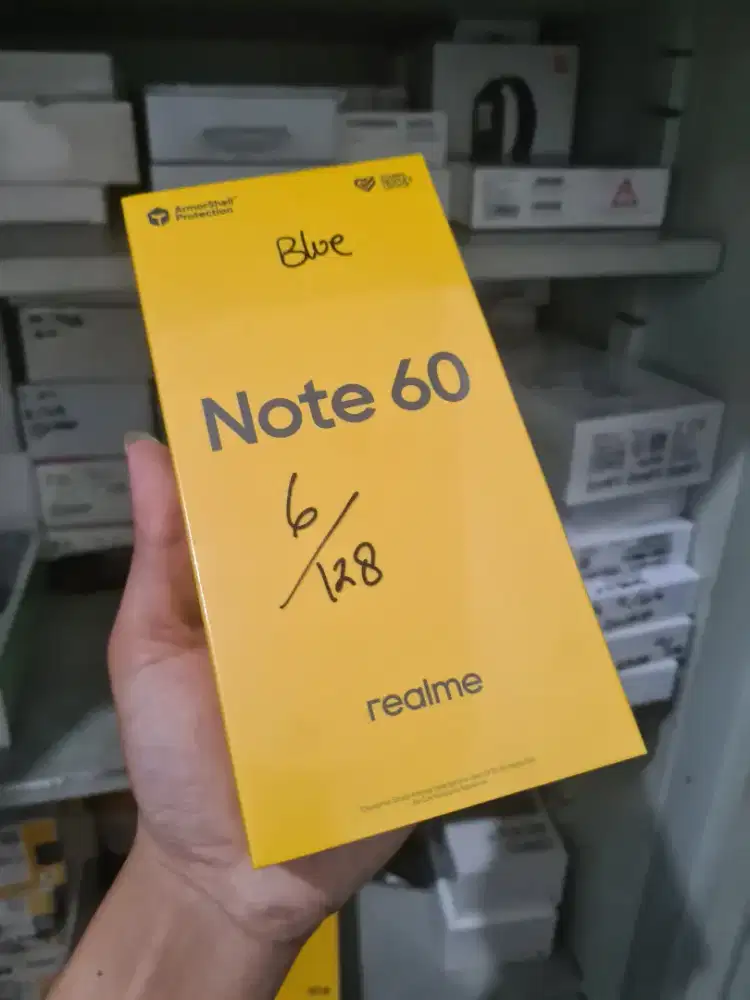 Realme note 60 6/128 new murah