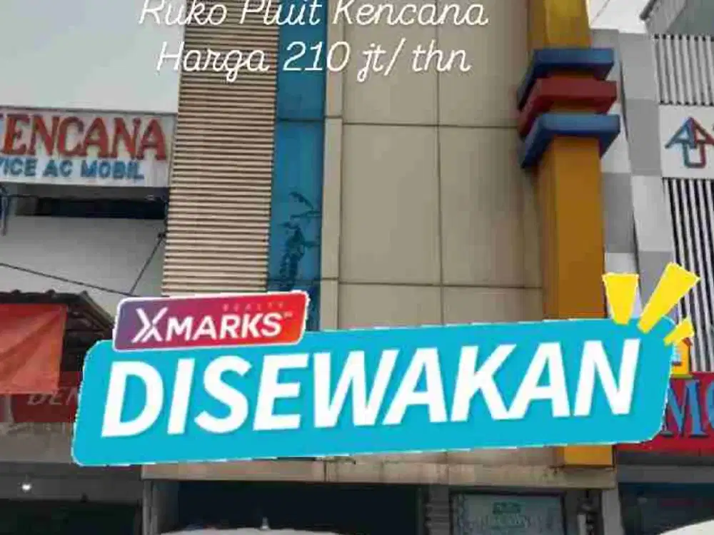 Disewakan Ruko 2 lt di Pluit Kencana 5 x 20 m2 cocok untuk usaha, office, klinik dll siap huni dekat PV Mall & Emporium mall