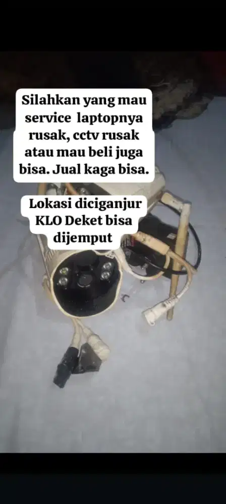Jasa service laptop dan cctv