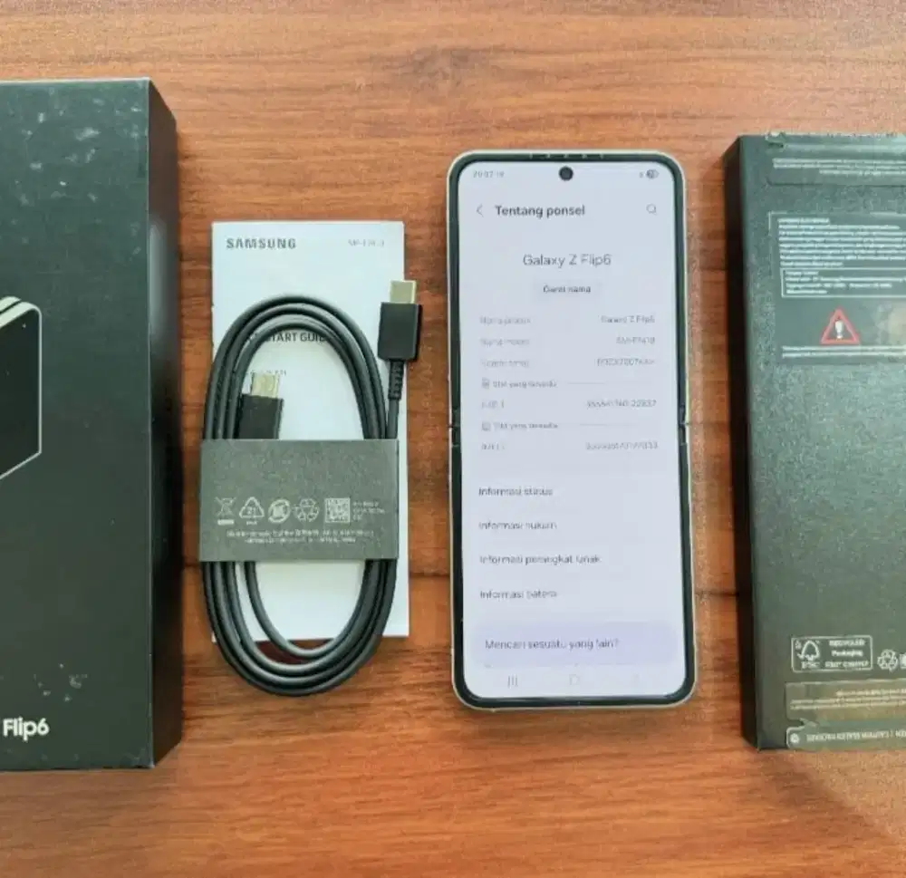 samsung z flip 6 256gb garansi resmi samsung sein,