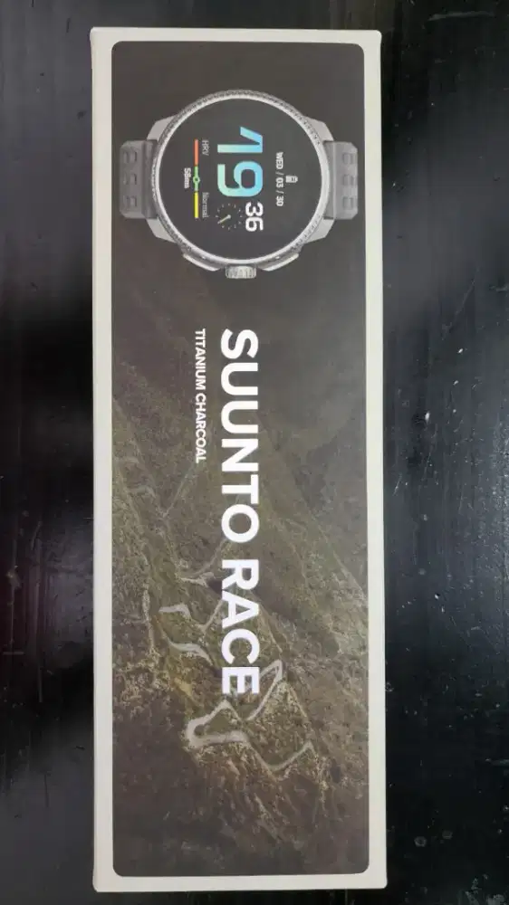 Jam Tangan Unisex SUUNTO Race Charcoal Titanium