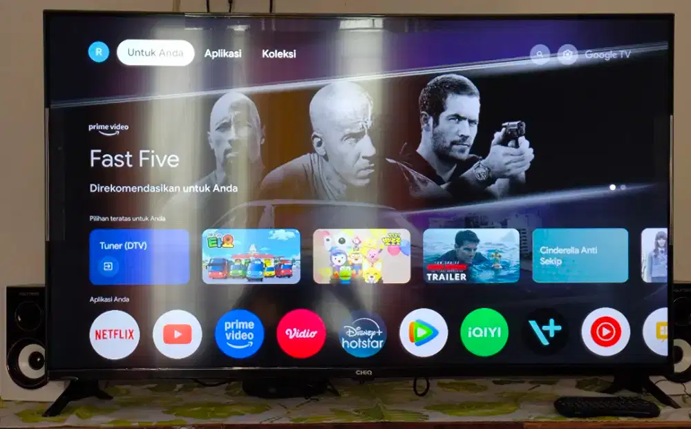 Google Tv Chiq L43G7P LED 43 Inch