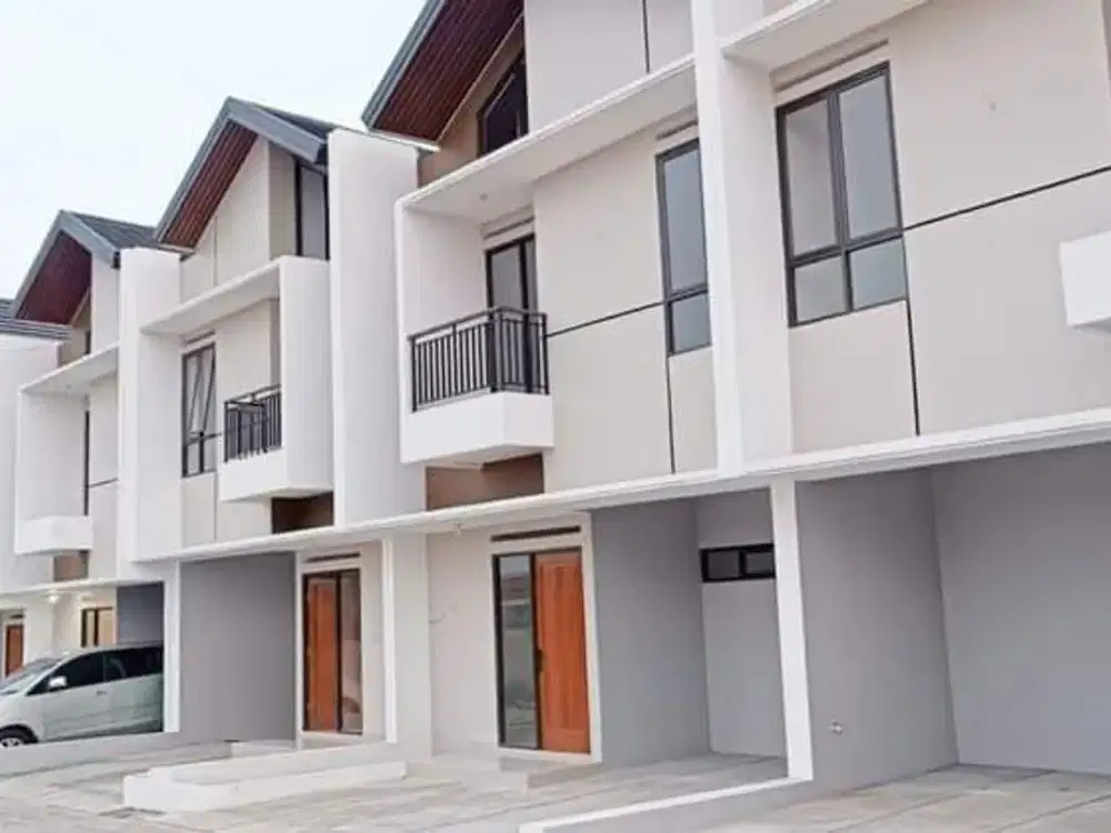 Rumah Wahh Modern Cantik Strategis Full Akses Pocis Setu Kota Tangerang Selatan