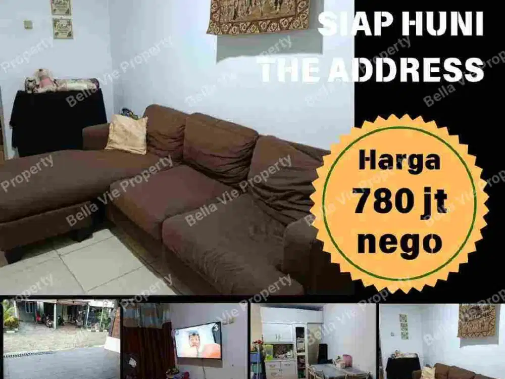 Jual Cepat Rumah Siap Huni 780Jt Nego. The Addres Cibubur.