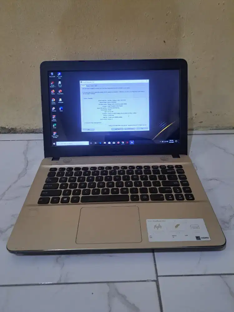 Asus X441UA Series Intel Core i3 Gen 6 2.00Ghz 8Gb Ddr4 SSD 128Gb