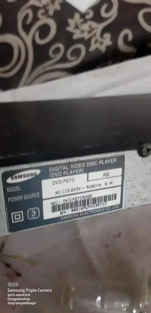 dvd player samsung