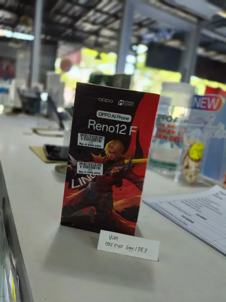 Oppo Reno 12f ram 8+8/256 atlantis dahsyat