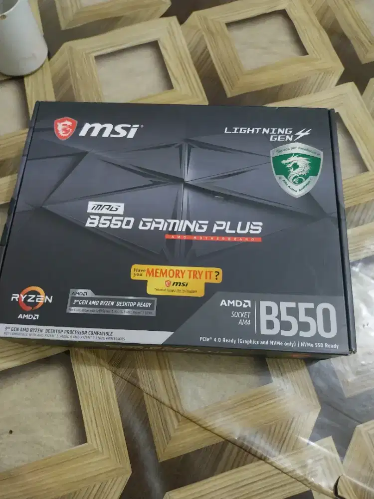 Jual amd motherboard b550 GAMING PLUS