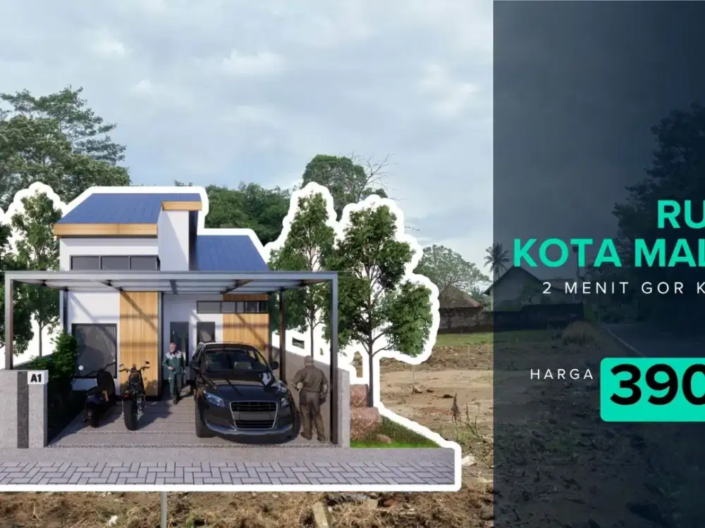 Hunian poros Jalan Akses Mudah ke Kota Malang