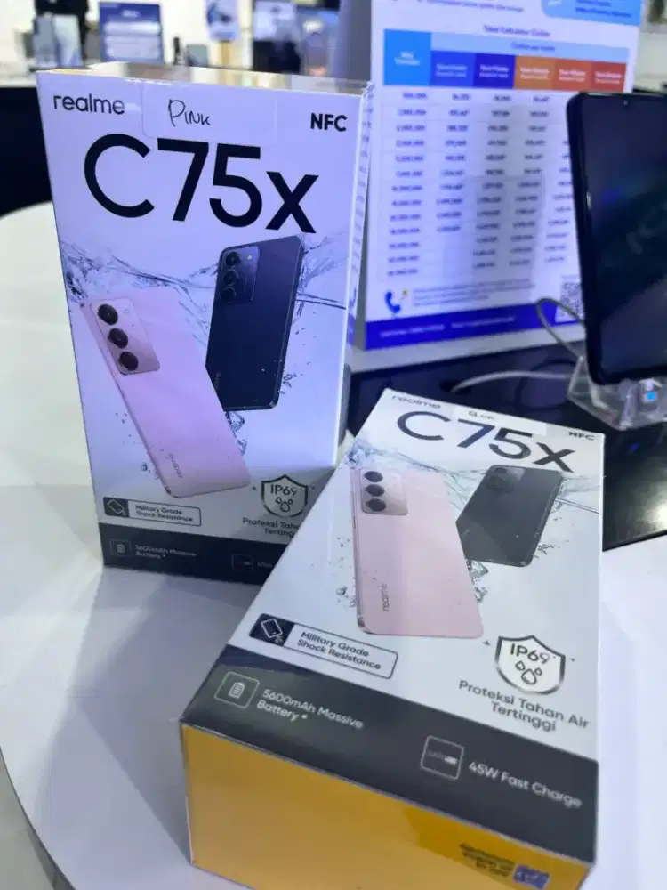 REALME C75X TAHAN AIR TERLARIS BISA COD GRATIS ONGKIR