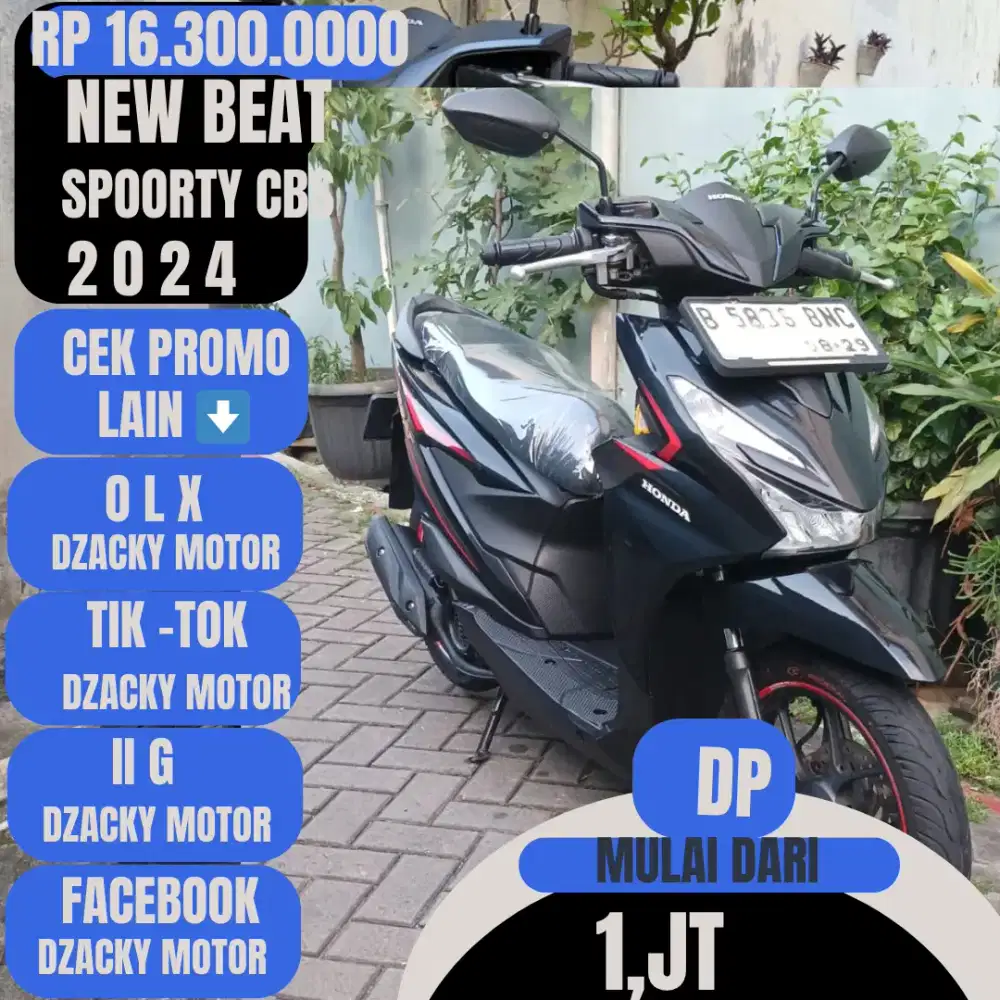 NEW BEAT SPOORTY CBS 2024 SECOND LIKE NEW