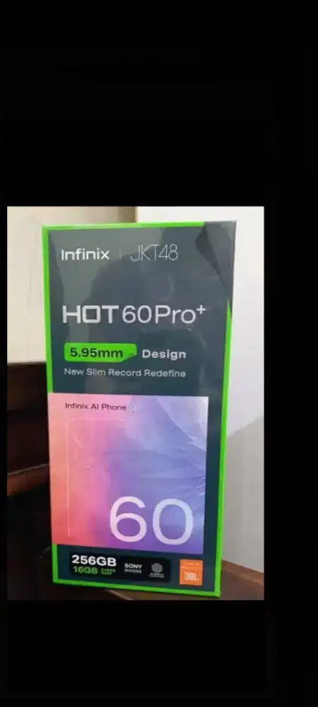 Infinix hot 60 pro plus 8/256 layar lengkung danrom128gb resmi