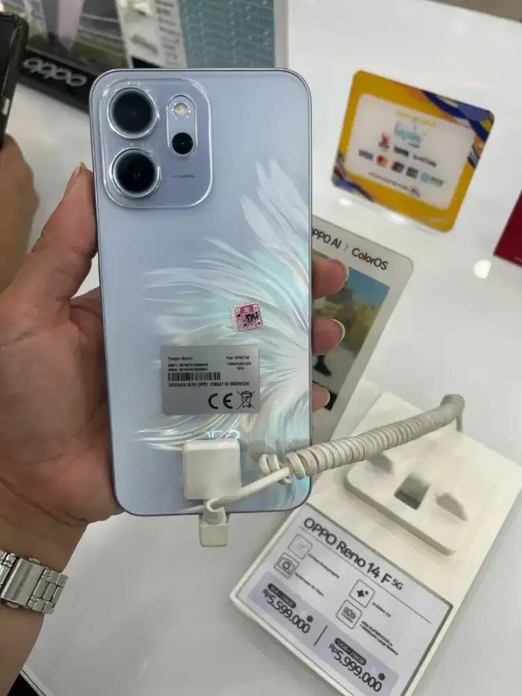Kredit Oppo reno 14 F 5, hanya dengan KTP