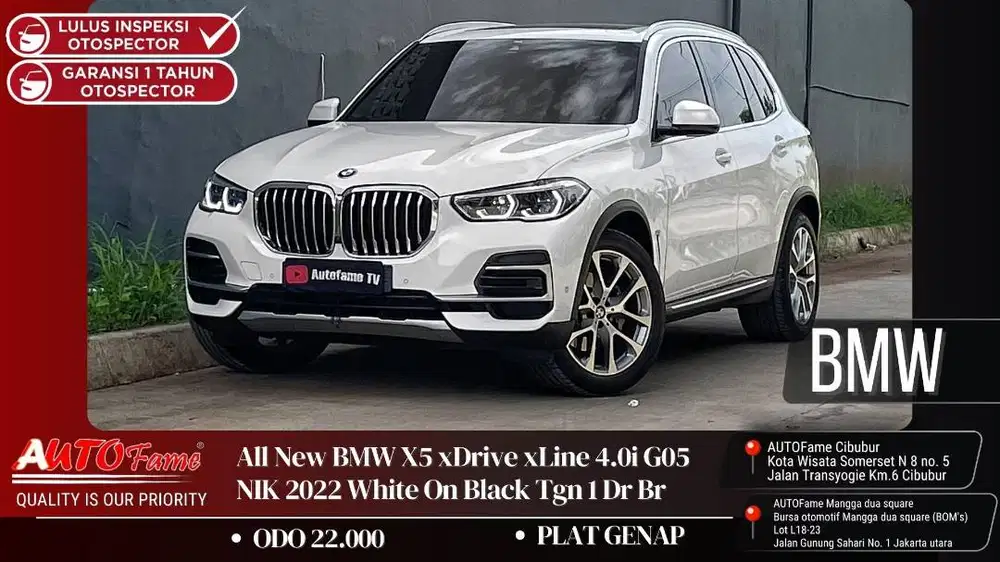 BMW X5 xDrive xLine 4.0i G05 2022