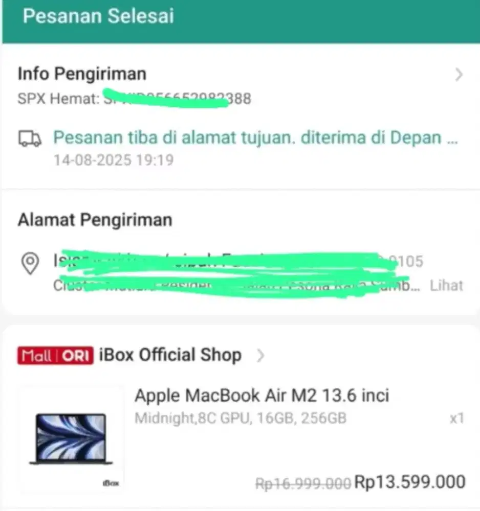 Macboob air m2 16/256