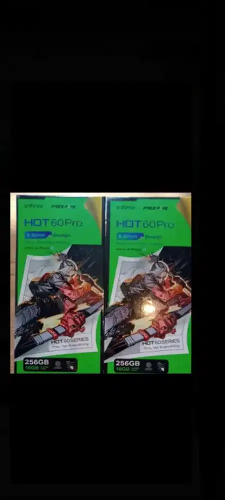 Infinix hot 60 pro 8/256 danrom128gb resmi