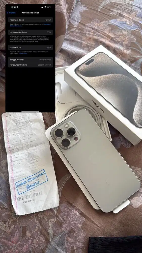 Iphone 15 promax 256gb