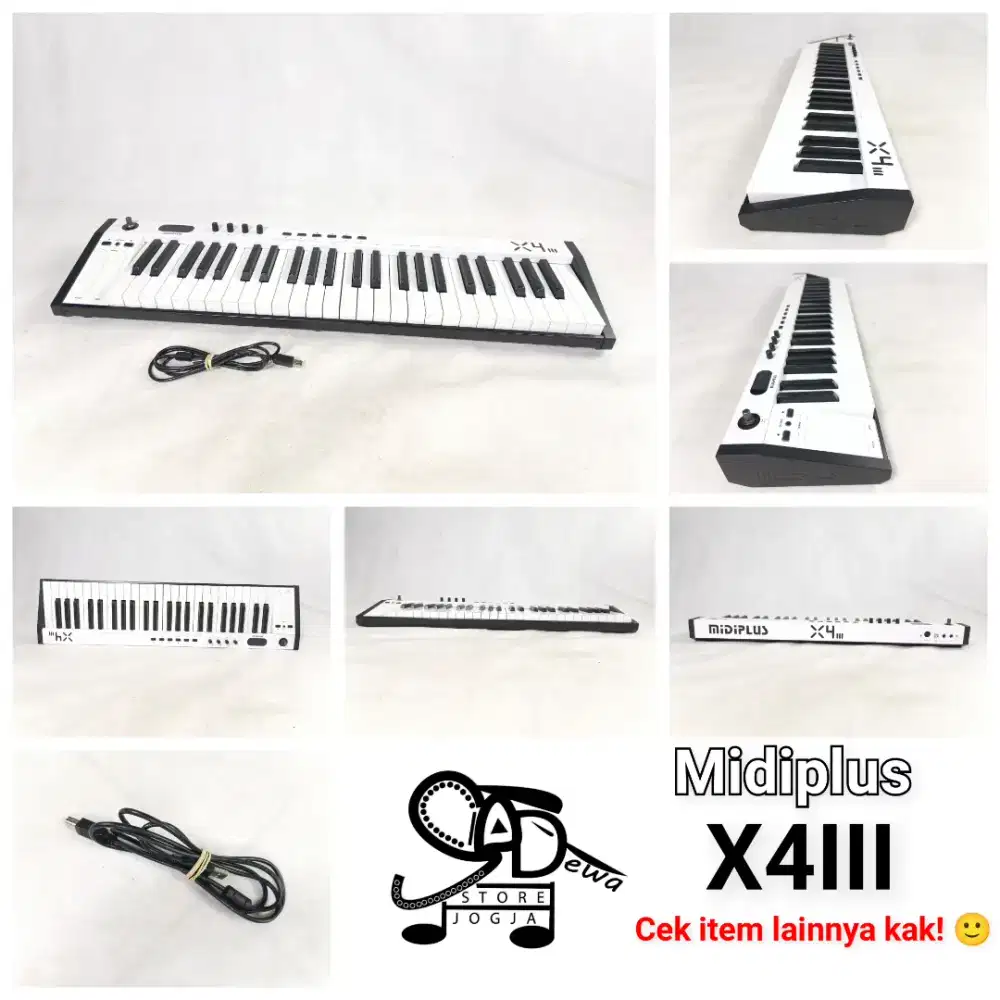 MIDIPLUS X4 III MIDI CONTROLLER PLUS X4III MK3 CONTROLER KEYBOARD