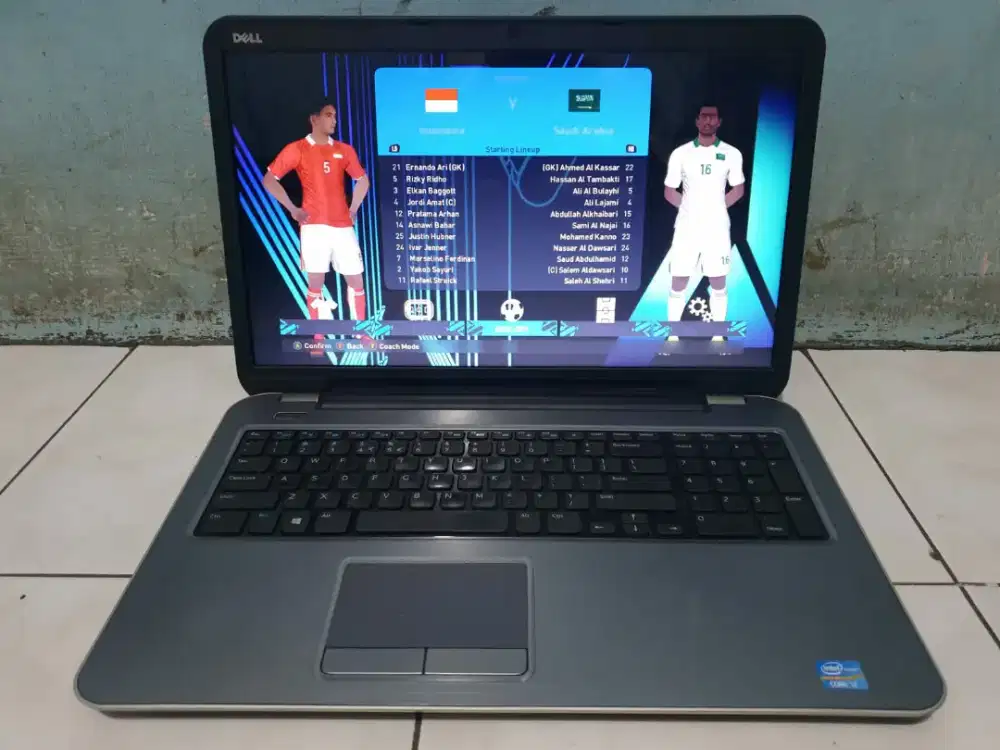 DELL INSPIRON CORE I7 RADEON RAM8GB HDD1TB BATRE OK FULL APLIKASI