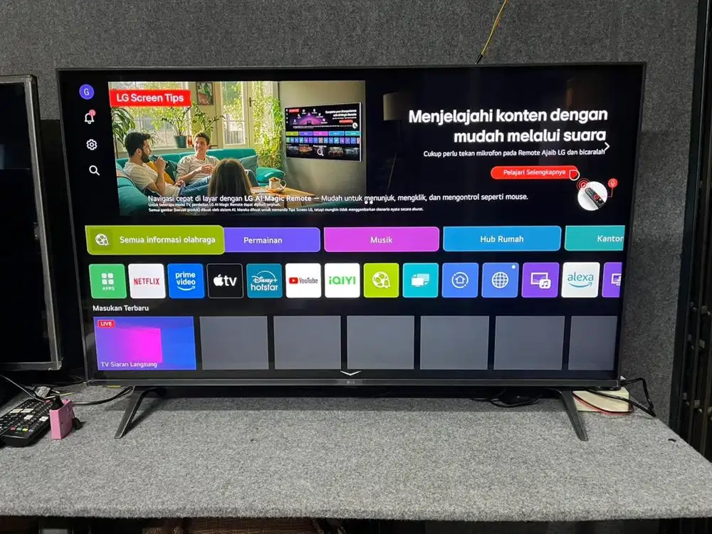 Tv LG UT 80 43 inc smart digital