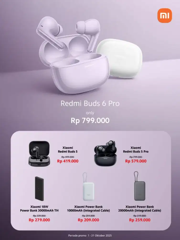 AKSESORIS XIAOMI READY STOK LENGKAP