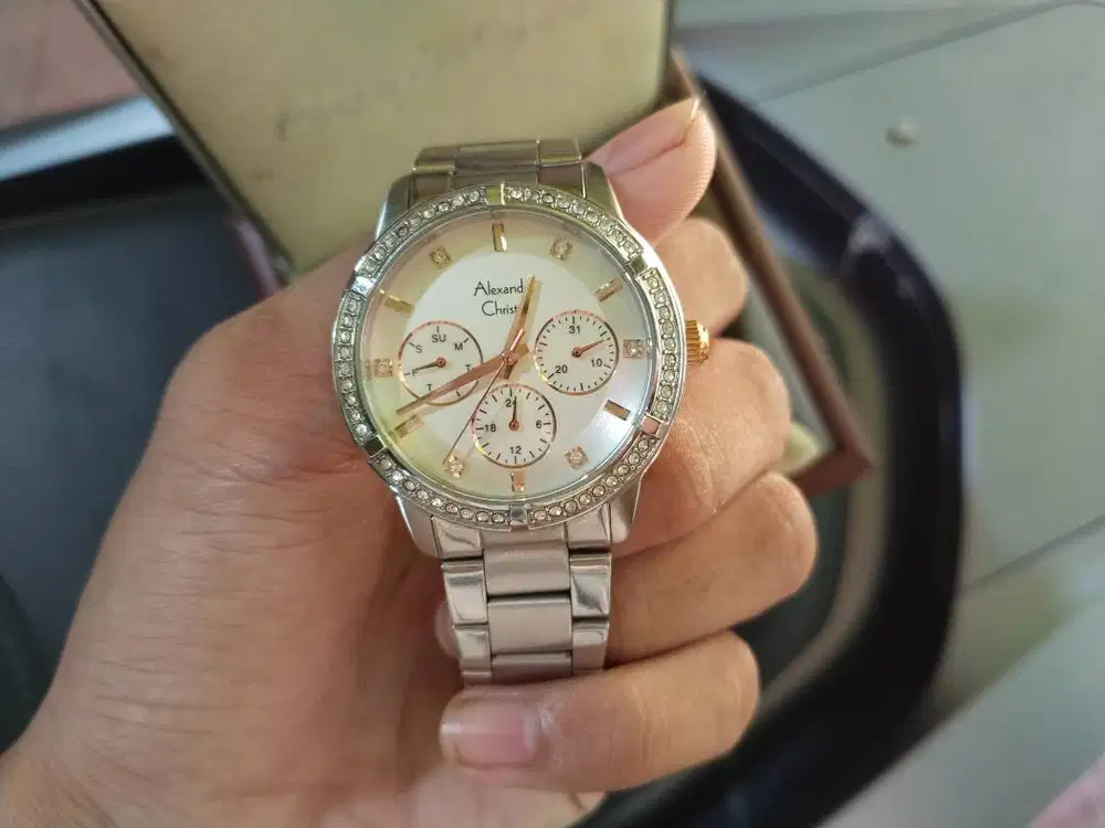 Jam tangan alexander christie 2A45BF mulus