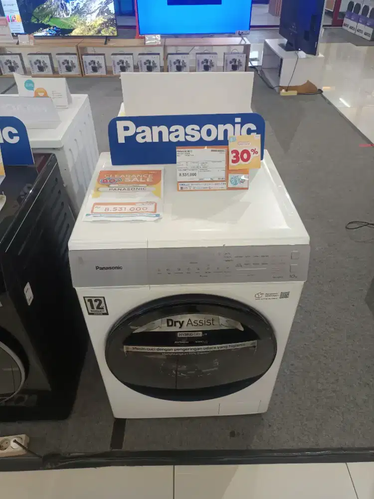 MESIN CUCI PANASONIC PROMO CLEARANCE SALE UPTO 80% CICILAN 0% TANPA DP