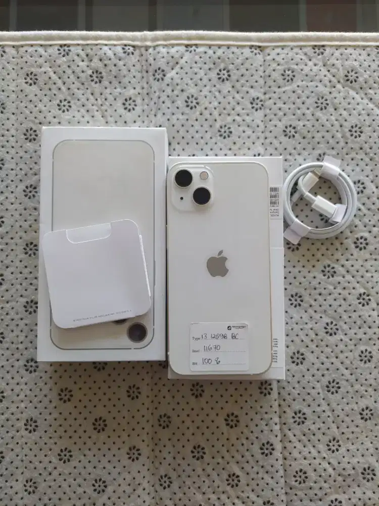 Iphone 13 128GB Beacukai permanen terdaftar