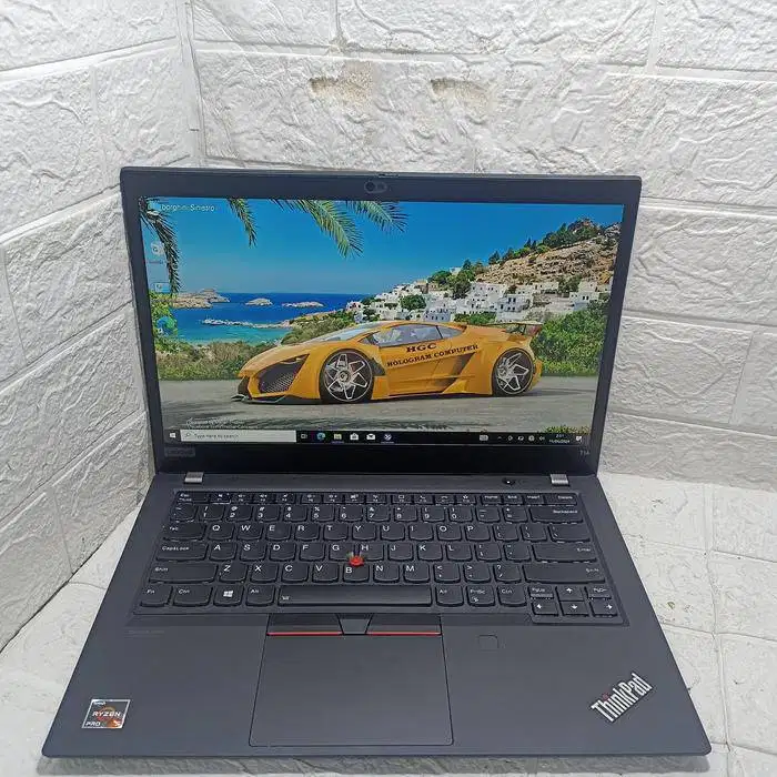 Laptop Lenovo T14 Ryzen 5 Ram 16 Gb SSD 512 Spesial Game Desain RA-HG