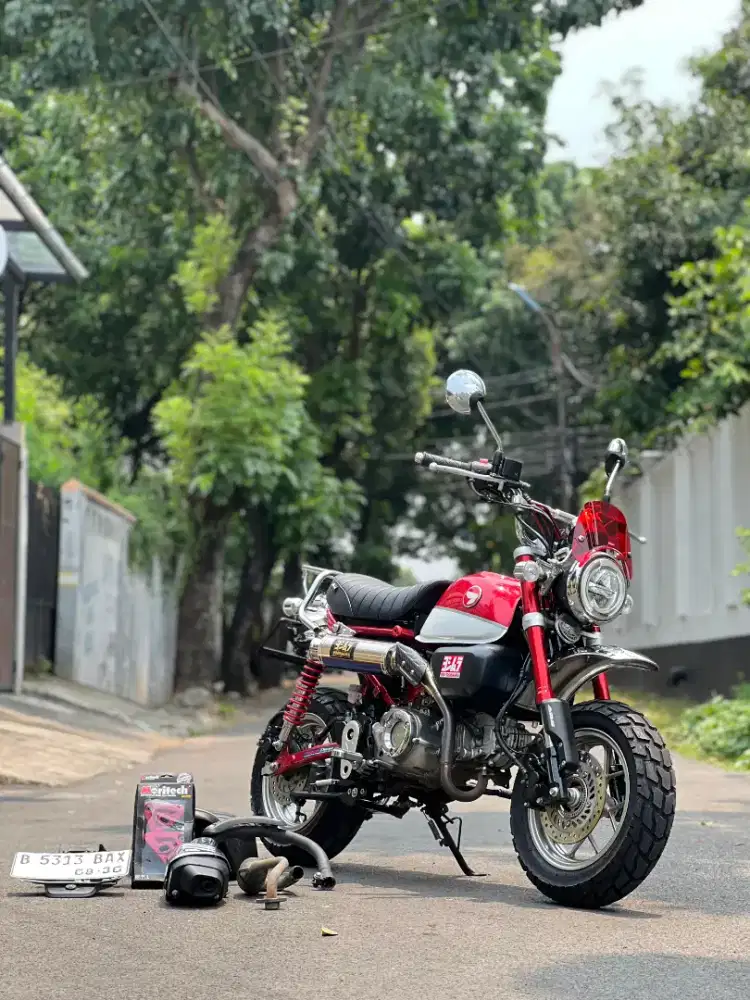Honda monkey 2020 modif 12jt + part ori komplit ( dax supercub ct125 )