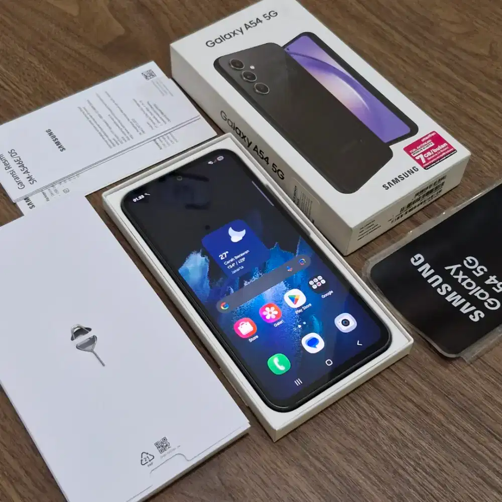 Samsung A54 5G 256GB Resmi SEIN
Fullset