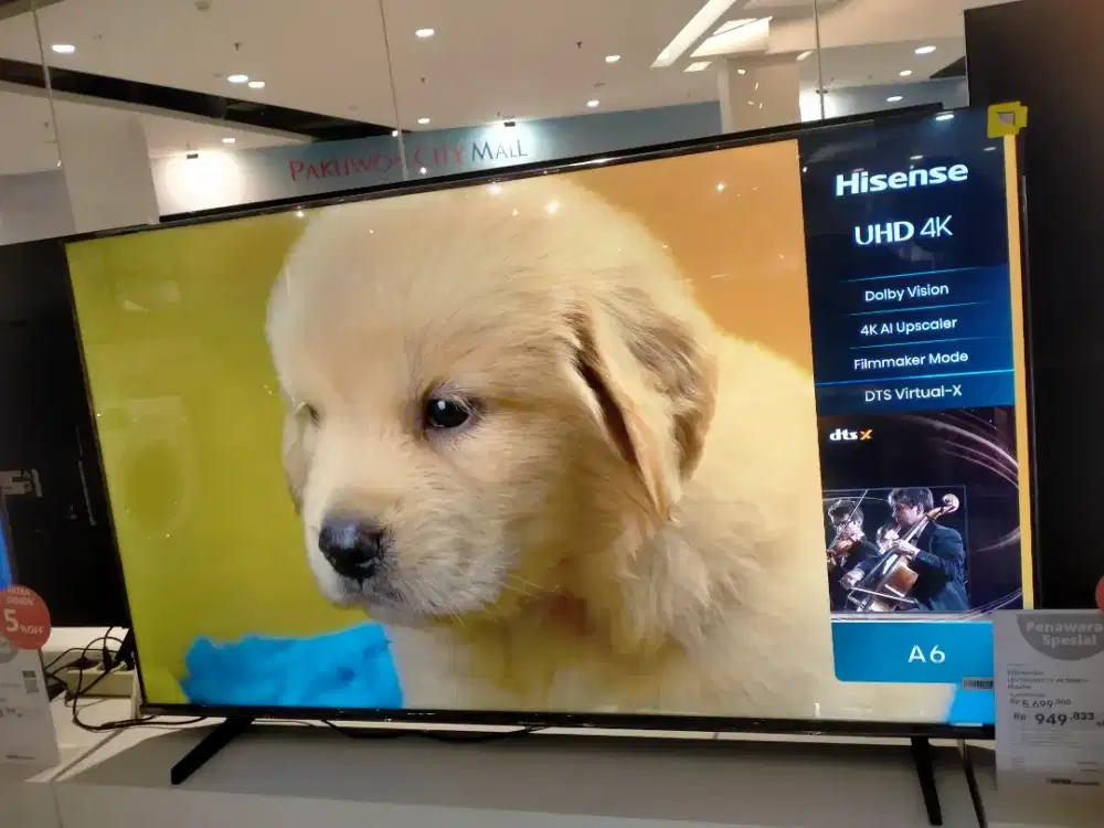 Televisi Hisense LED GOOGLE 4K 55INCH