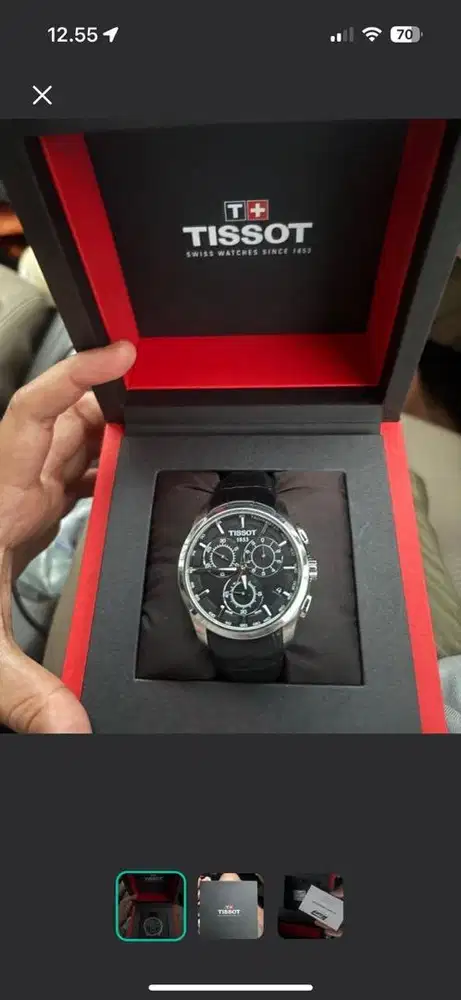 Tissot 1853 chronograph bonus jam titan