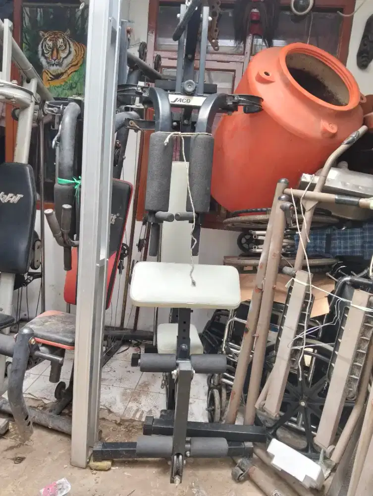 Home gym jaco 1 sisi alat olahraga fitnes