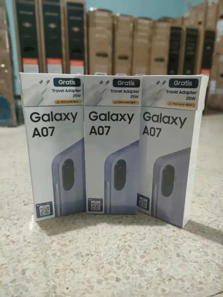 New Samsung Galaxy A07-4/128 GB Garansi Resmi 1 Tahun