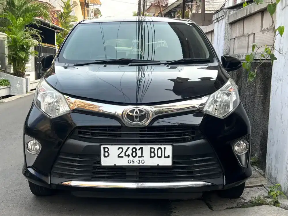 Toyota calya G at matic 2017 pribadi hitam 2018