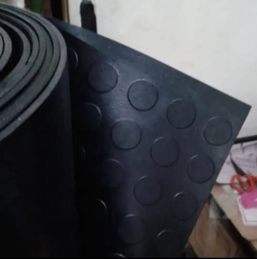 rubber pad. motif koin